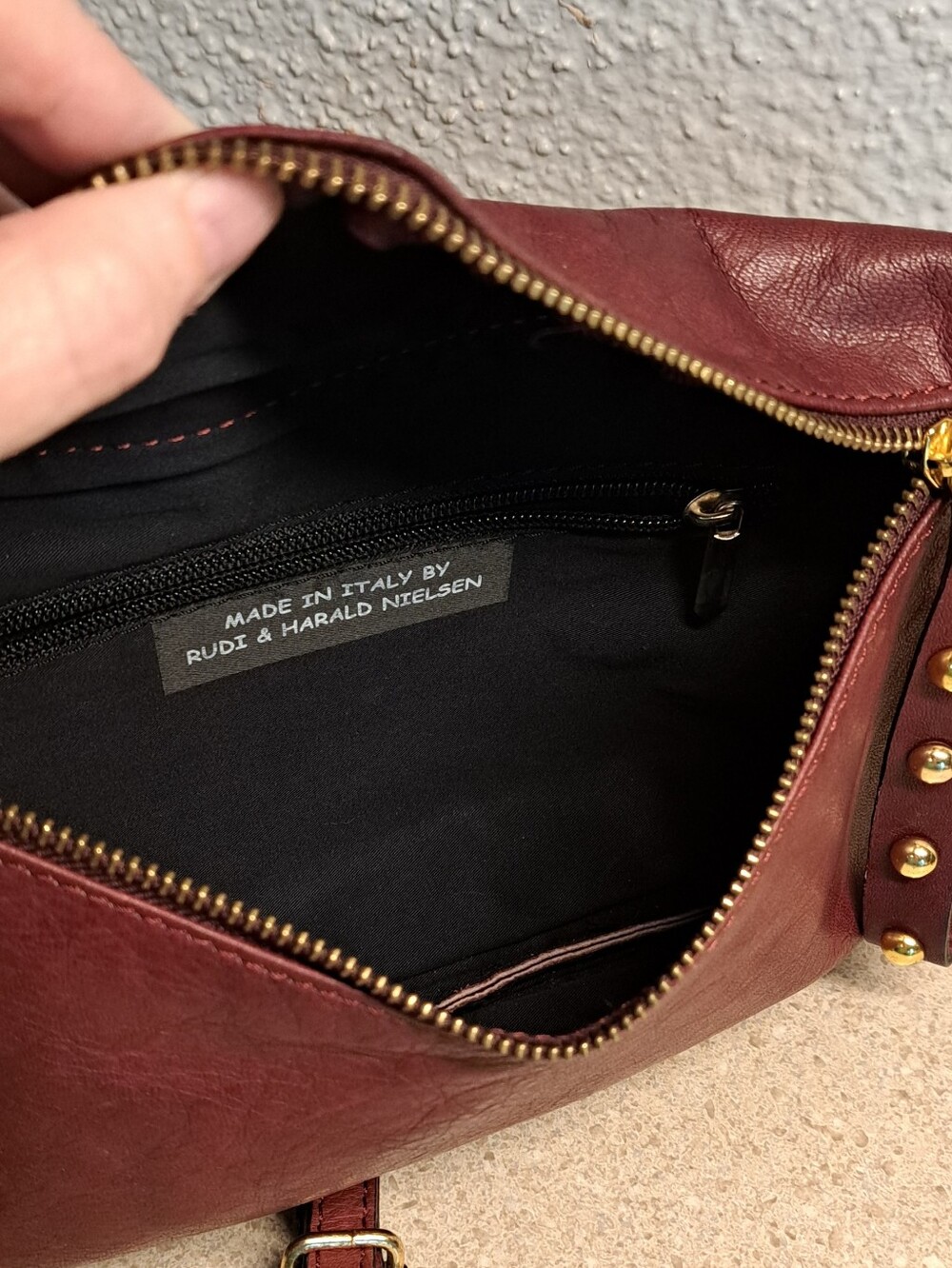 Italian Designer Crossbody Bag - Picture 3 of 8